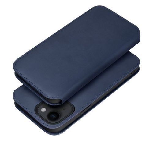 Dual Pocket Apple iPhone 15 flip tok, kék