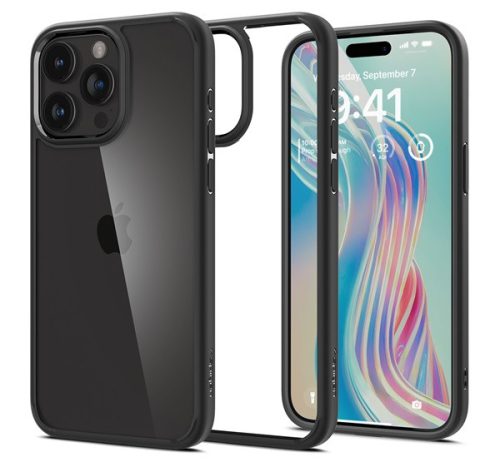 Spigen Ultra Hybrid Apple iPhone 15 Pro tok, fekete