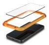 Spigen AlignMaster Glas.tR Apple iPhone 15 Plus/ iPhone 16 Plus, Tempered kijelzővédő fólia (2db)