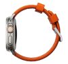 Nomad Rugged Apple Watch 42/44/45/49mm szíj, narancs