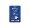 SAMSUNG Memóriakártya, PRO Plus + Reader microSDXC 128GB, CLASS 10, UHS-I, U3, V30, A2, R180/W130