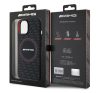 AMG Carbon Pattern Apple iPhone 13 / 14 / 15 Magsafe tok, fekete