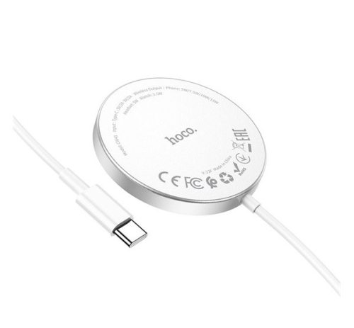 Hoco CW41 Magsafe wireless töltő 3in1 15W, fehér