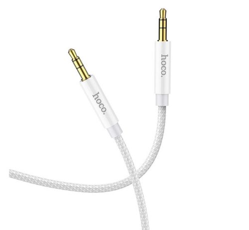 Hoco UPA19 3.5mm audio / Jack 3,5mm AUX kábel 1m, ezüst