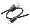 Hoco X96 USB / Type-C töltő- és adatkábel, 27W, 1m, fekete