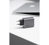 Forcell hálózati gyorstöltő 2xType-C + USB, PD + QC 4.0, 4A, 65W, kék